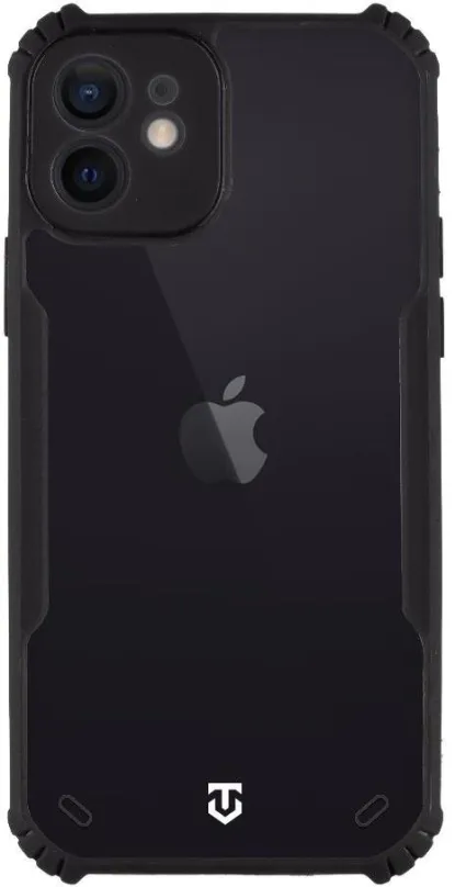 Kryt na mobil Tactical Quantum Stealth Kryt pre Apple iPhone 12 Clear/Black