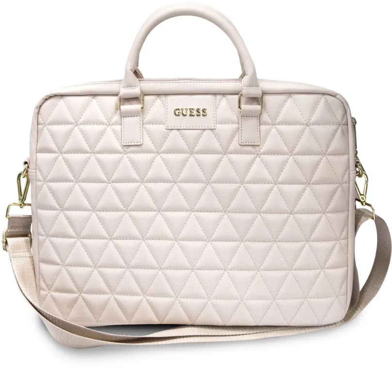 Puzdro na notebook Guess Quilted pre Notebook 15 "Pink