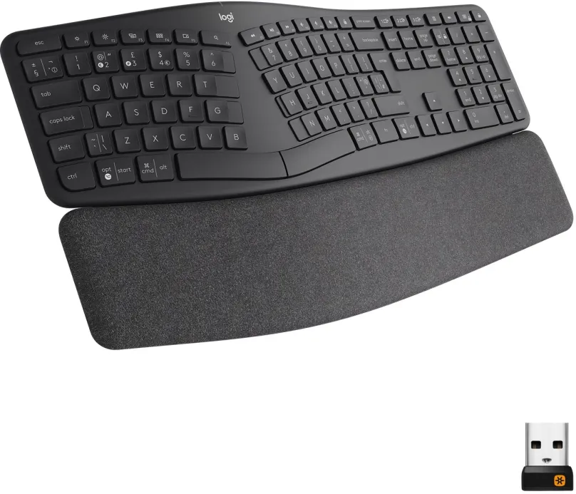 Klávesnica Logitech Ergo K860 Wireless Split Keyboard - US INTL