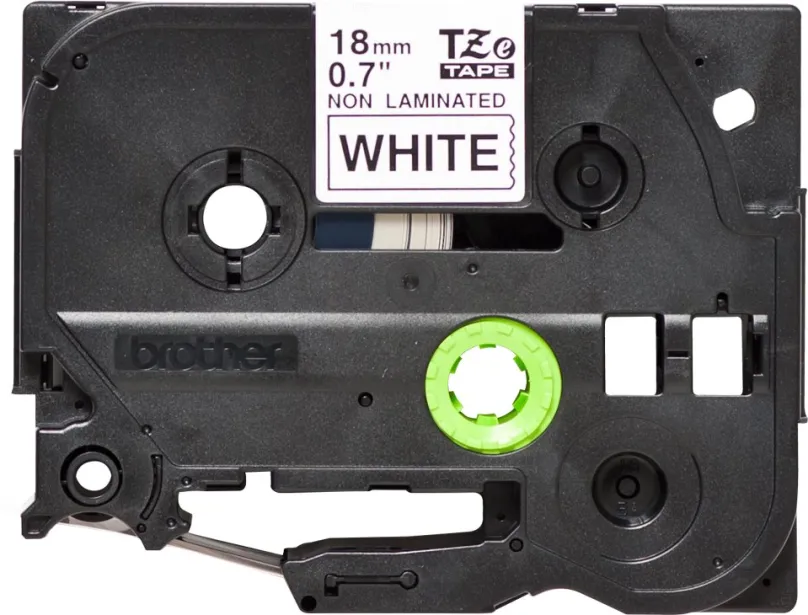 TZ páska Brother TZe-N241, biela a čierna, 18mmx8m, nelaminovaná