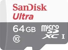 Pamäťová karta SanDisk MicroSDXC 64GB Ultra Lite + SD adaptér