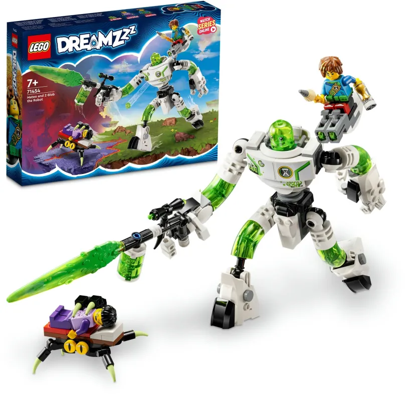 LEGO stavebnica LEGO® DREAMZzz™ 71454 Mateo a robot Z-Flek
