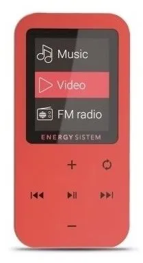 MP3 prehrávač Energy Sistem MP4 Touch Coral 8GB