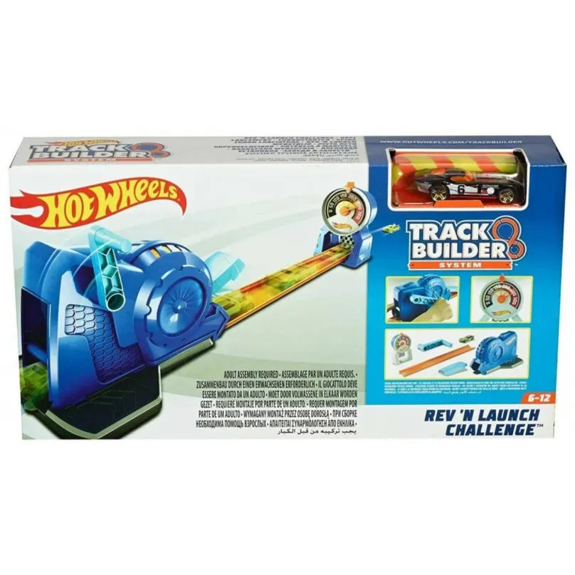 Hot Wheels Track Builder Rýchlostná skúška, Mattel FLL02