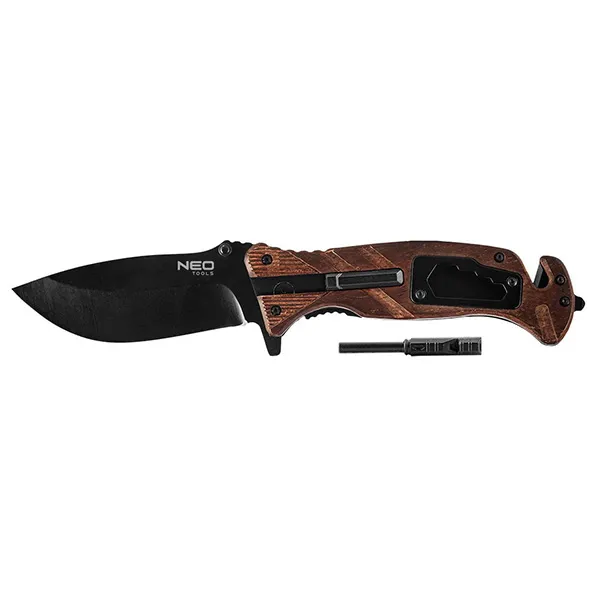 Neo Tools Zatvárací nôž, nerezová oceľ, 220mm, 90mm, 63-107