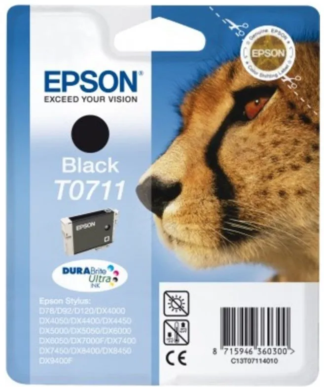 Cartridge Epson T0711 čierna