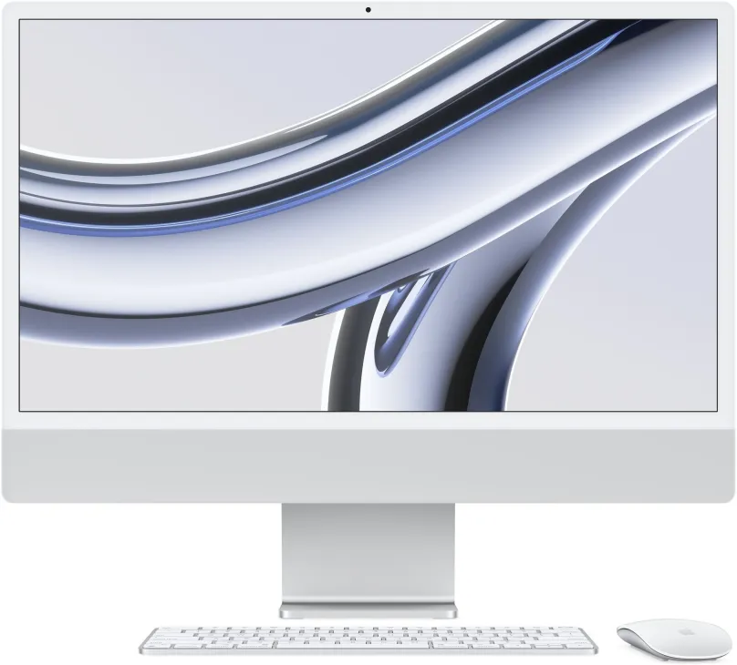 All In One PC APPLE iMac 24" M3 SK Strieborný NUM