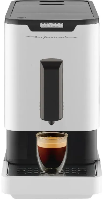 Automatický kávovar SENCOR SES 7210WH, s mlynčekom s kapacitou 150 g, príkon 1470 W, tlak