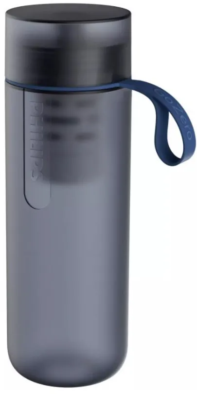 Filtračná fľaša Philips GoZero Fitness Dark Blue