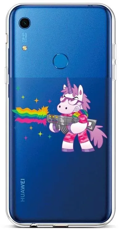 Kryt na mobil TopQ Huawei Y6s silikón Rainbow Gun 47610