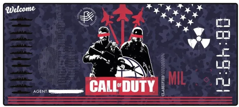 Podložka pre myš Call of Duty: Black Ops Cold War - Propaganda - Podložka pre myš a klávesnicu