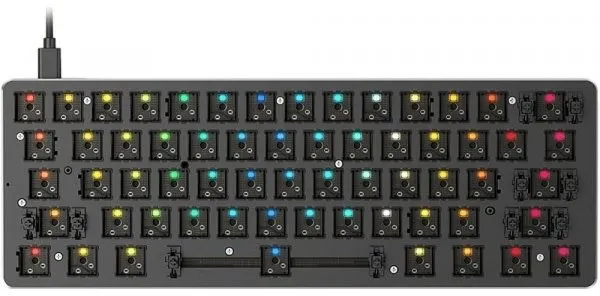 Custom klávesnica Glorious PC Gaming Race GMMK Compact - Barebone, ANSI