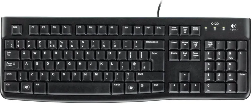 Klávesnica Logitech Keyboard K120 - HU