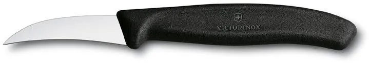 Kuchynský nôž Victorinox nôž na vykrajovanie a tvarovanie 6 cm čierny