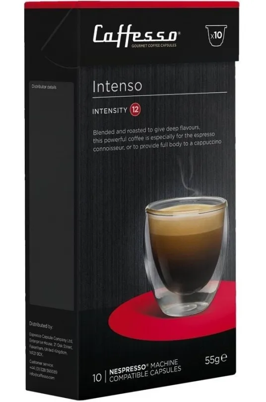 Kávové kapsule Caffesso Intenso 10ks