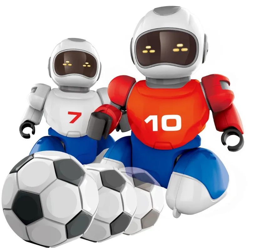 Robot MaDe Robofutbal, hračka, blokové programovanie, ovládanie ovládačom, s optickým senz