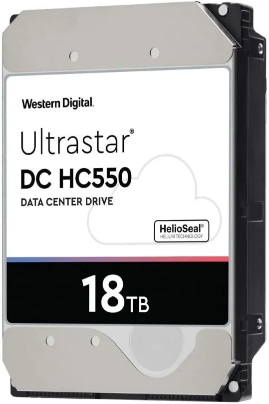 Pevný disk Western Digital 18TB Ultrastar DC HC550 SATA, 3.5", SATA III, maximálna rý