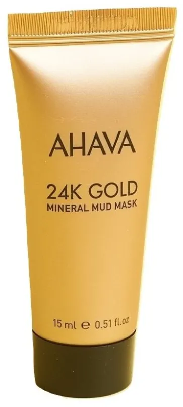 Pleťová maska AHAVA 24K Gold Mineral Mud Mask 15 ml