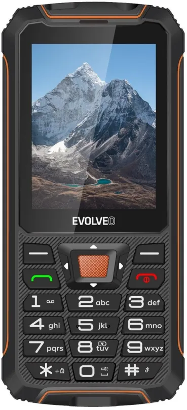 Mobilný telefón EVOLVEO StrongPhone Z6 oranžový