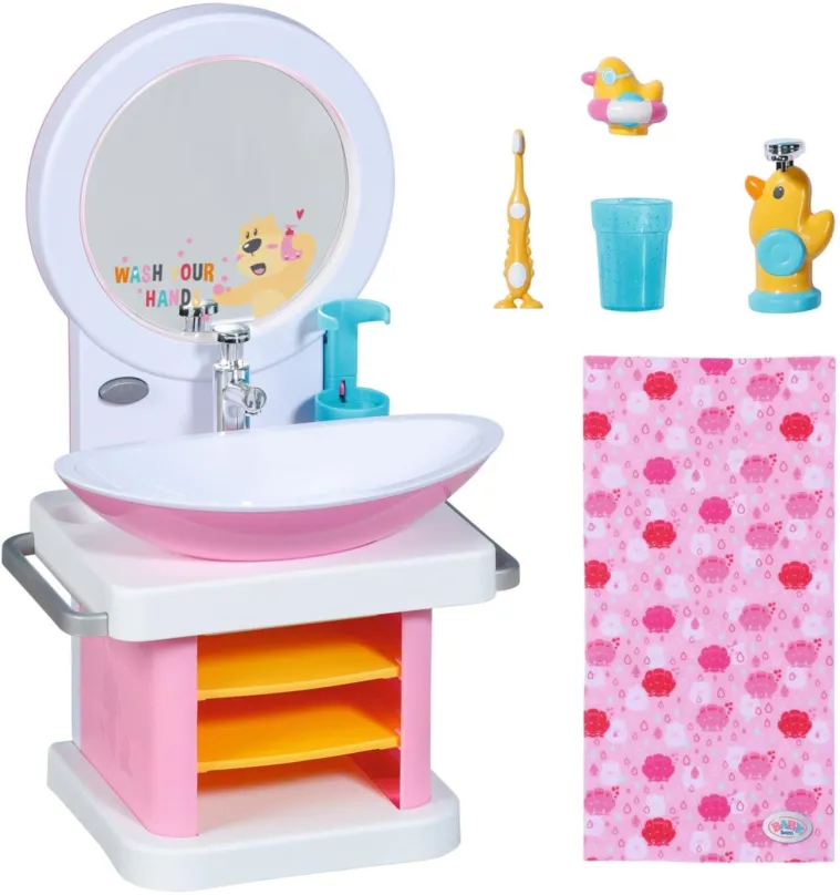 Nábytok pre bábiky BABY born Umývadlo na umývanie rúk