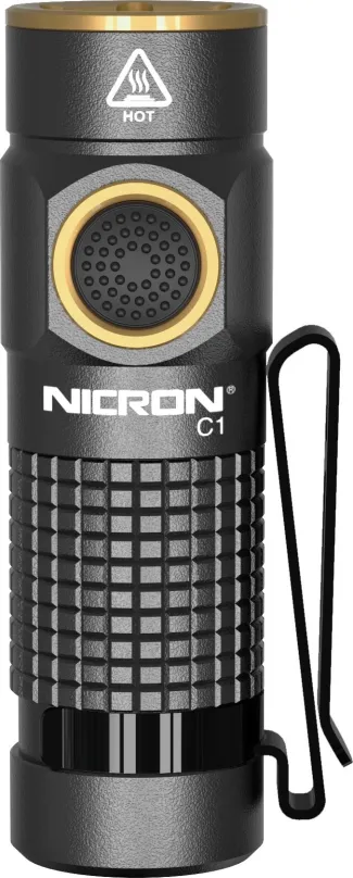 Baterka Nicron C1, so svetelným výkonom 1200 lm, dosvit 148 m, 1 x LED dióda, maximálna do
