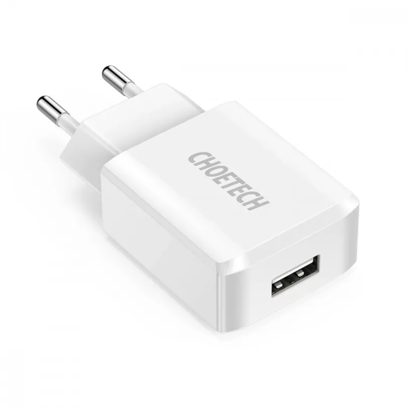 Nabíjačka do siete ChoeTech Smart USB Wall Charger 12W White