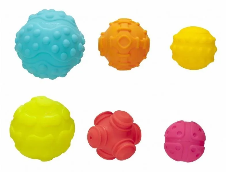 Lopta pre deti Playgro - Štruktúrované loptičky pre rozvoj motoriky