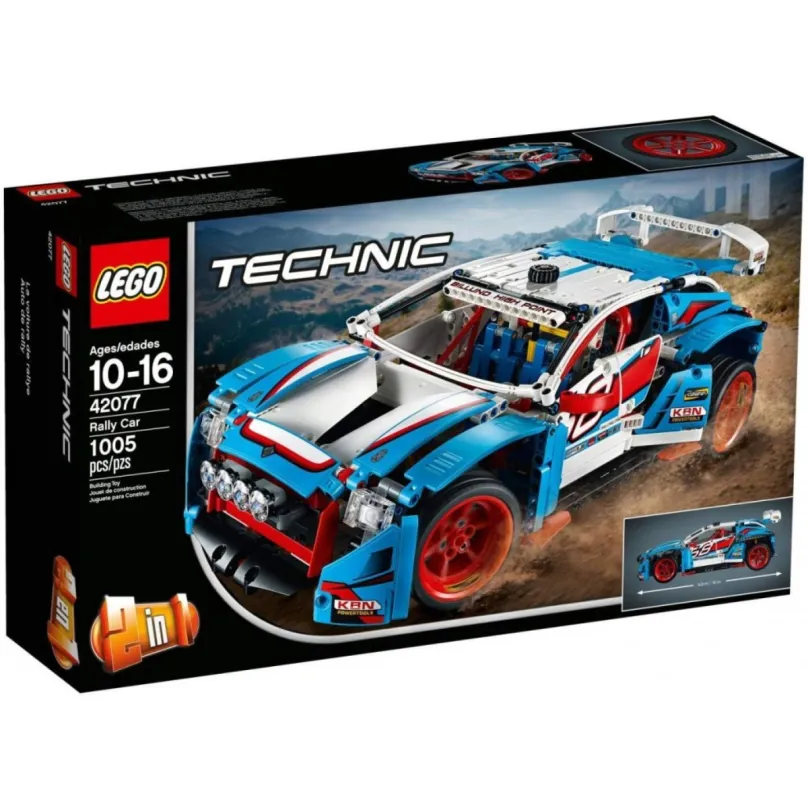 Stavebnice LEGO Technic 42077 Závodné auto