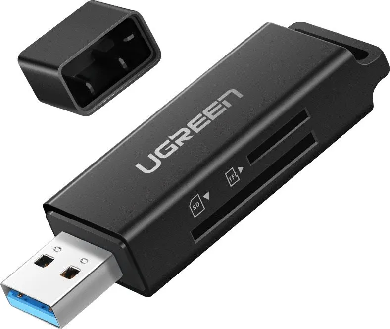 Čítačka kariet UGREEN 2-in-1 USB-A 3.0 Card Reader