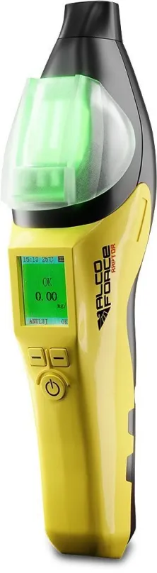Alkohol tester AlcoForce Raptor, s elektrochemickým senzorom, rozsah merania 0-5‰, presnos