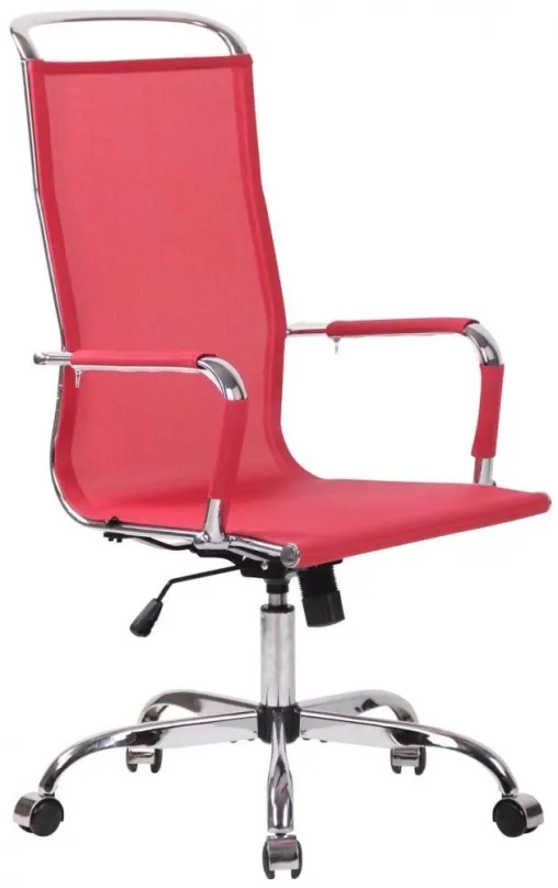 Kancelárska stolička BHM GERMANY Branson, červená