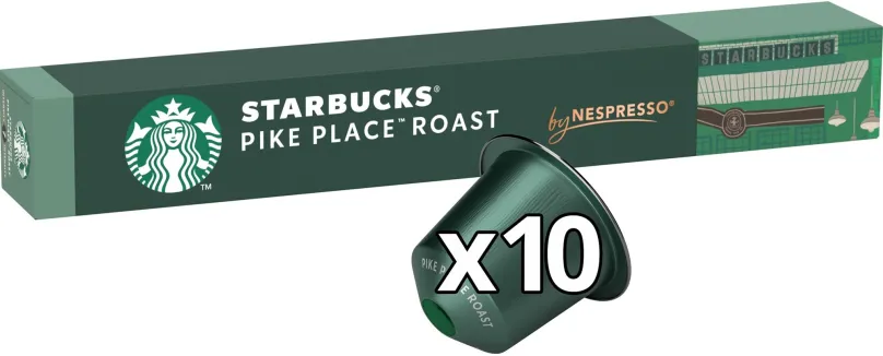 Kávové kapsule Starbucks by Nespresso Pike Place Roast 10ks
