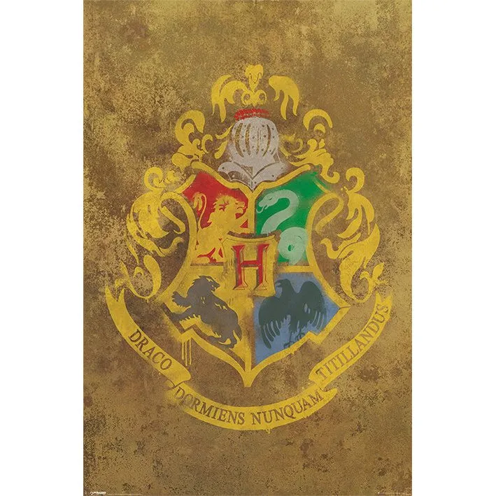 Plagát Harry Potter - Rokfortský erb