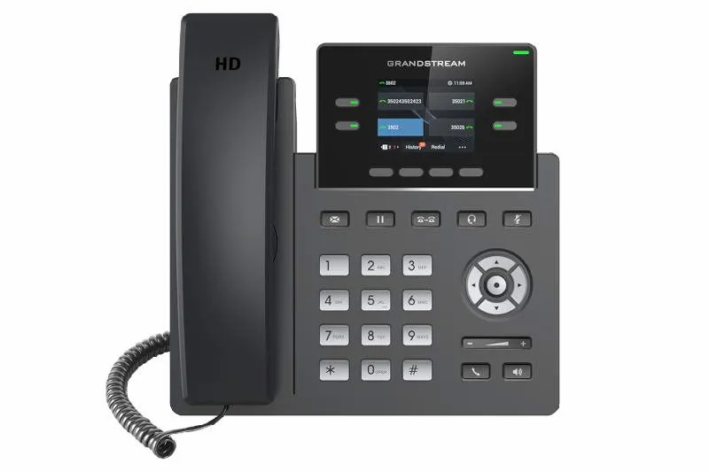 VoIP telefón Grandstream GRP2612W SIP telefón