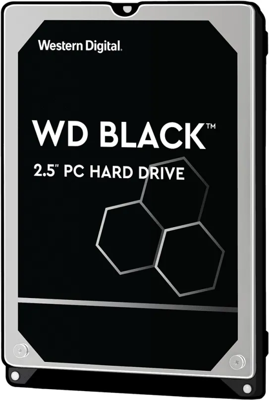 Pevný disk WD Black Mobile 1TB, 2.5", SATA III, maximálna rýchlosť prenosu 6 Gb/s, ca