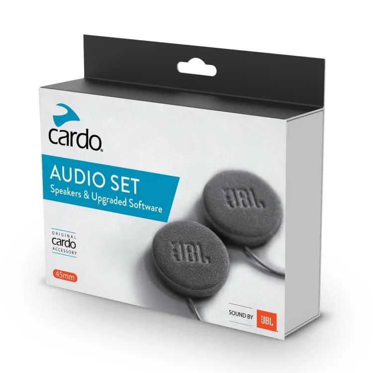 Cardo JBL SUPER SOUND HD 45mm slúchadlá pre interkomy Cardo