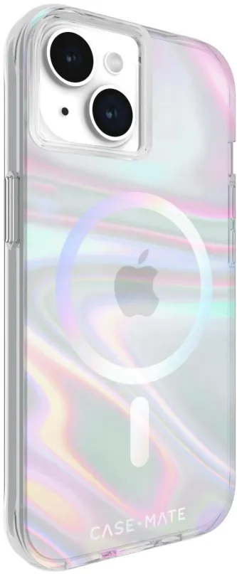 Kryt na mobil Case Mate Soap Bubble Case MagSafe iPhone 15, pre Apple iPhone 15, materiál