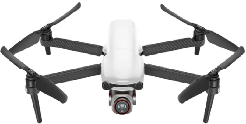 Dron Autel EVO Lite + Standard Package/White, s kamerou - rozlíšenie videa 6K (6144 x 3160