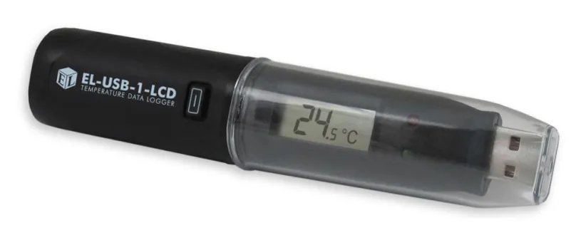 USB datalogger pre meranie teploty - USB-T LCD