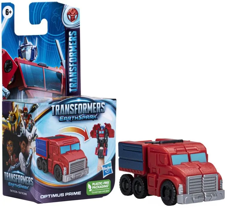 Figúrka Transformers Earthspark Optimus Prime figúrka 6 cm