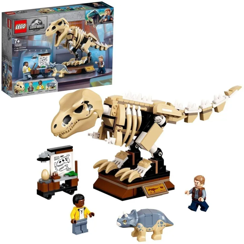 LEGO stavebnica LEGO® Jurassic World™ 76940 Výstava fosílií T-rexa