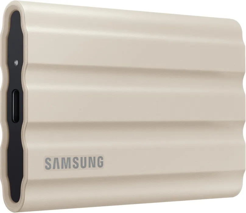Externý disk Samsung Portable SSD T7 Shield 2TB béžový