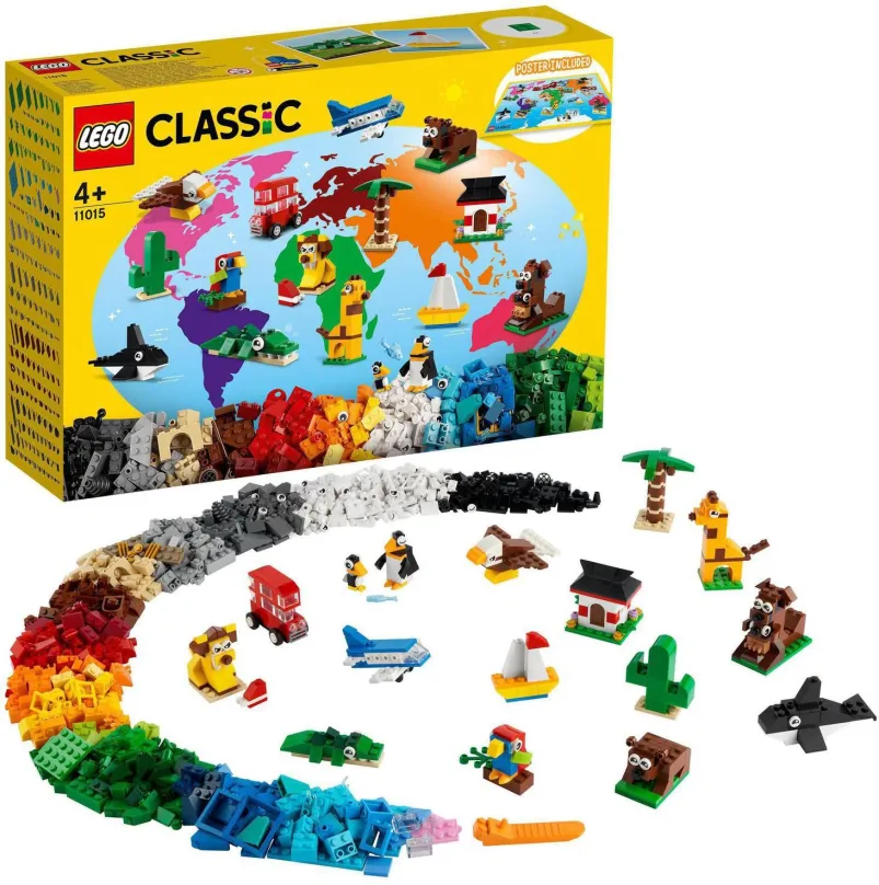 LEGO stavebnica LEGO® Classic 11015 Cesta okolo sveta