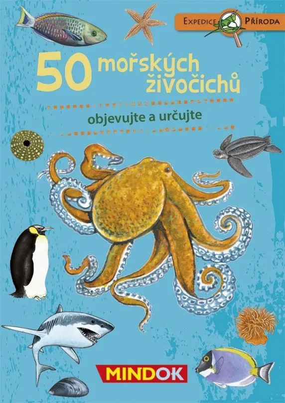 Spoločenská hra Expedícia príroda: 50 morských živočíchov