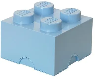 Úložný box LEGO Úložný box 4 250 x 250 x 180 mm - svetlo modrý