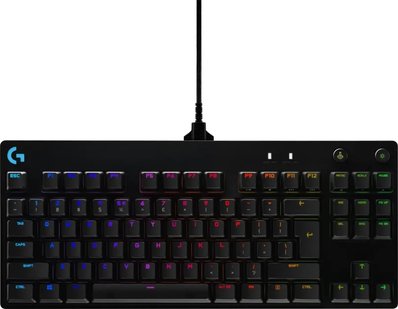 Herná klávesnica Logitech G PRO Mechanical Gaming Keyboard (2019) - CZ/SK