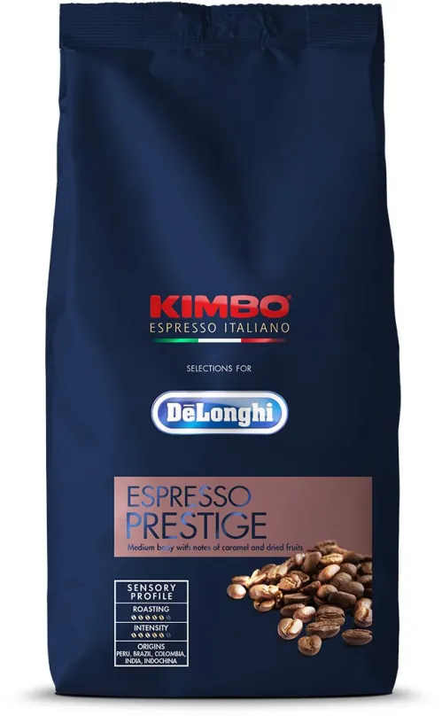 Káva De'Longhi Espresso Prestige, zrnková, 1000g