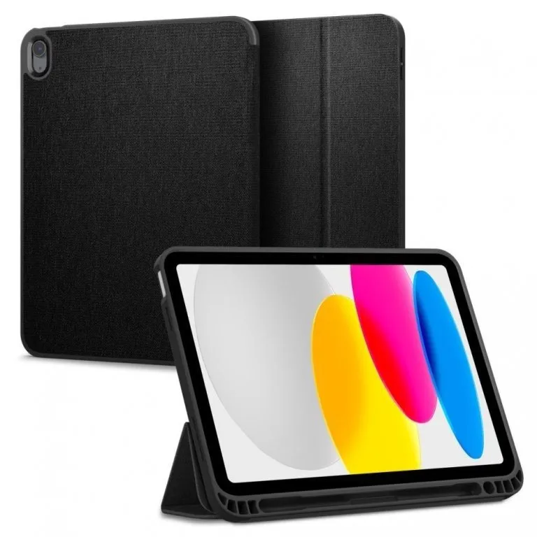 Púzdro na tablet Spigen Urban Fit Black iPad 10.9" 2022