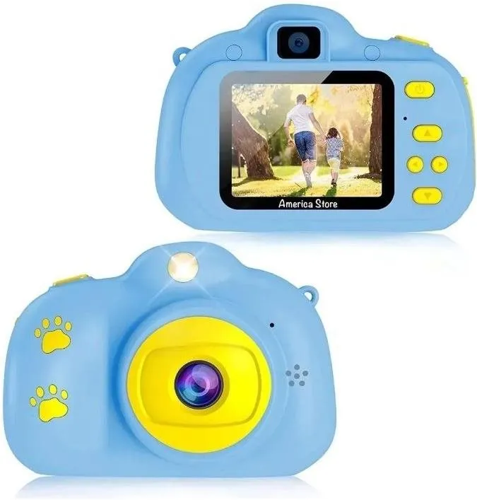 Detský fotoaparát Leventi XP-085 digitálny fotoaparát, modrý