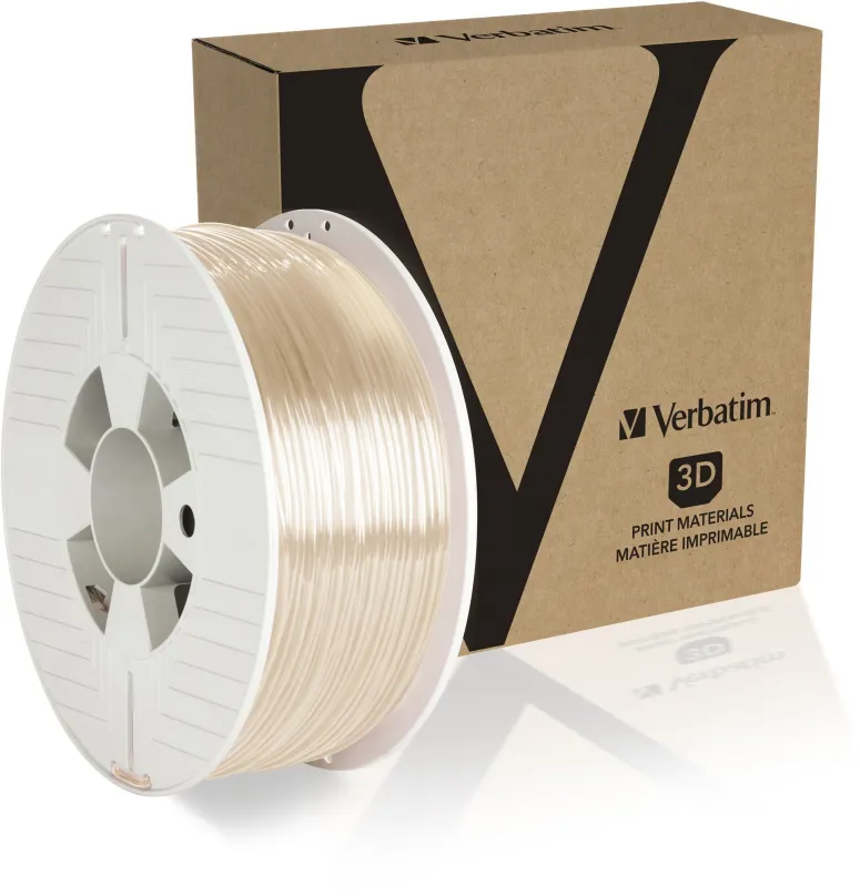 Filament Verbatim PET-G 2.85mm 1kg transparentné